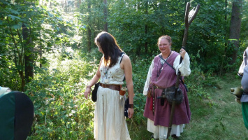 Chandra und ihre Schuelerin Lara